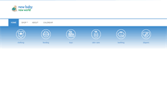 Desktop Screenshot of newbabynewworld.com
